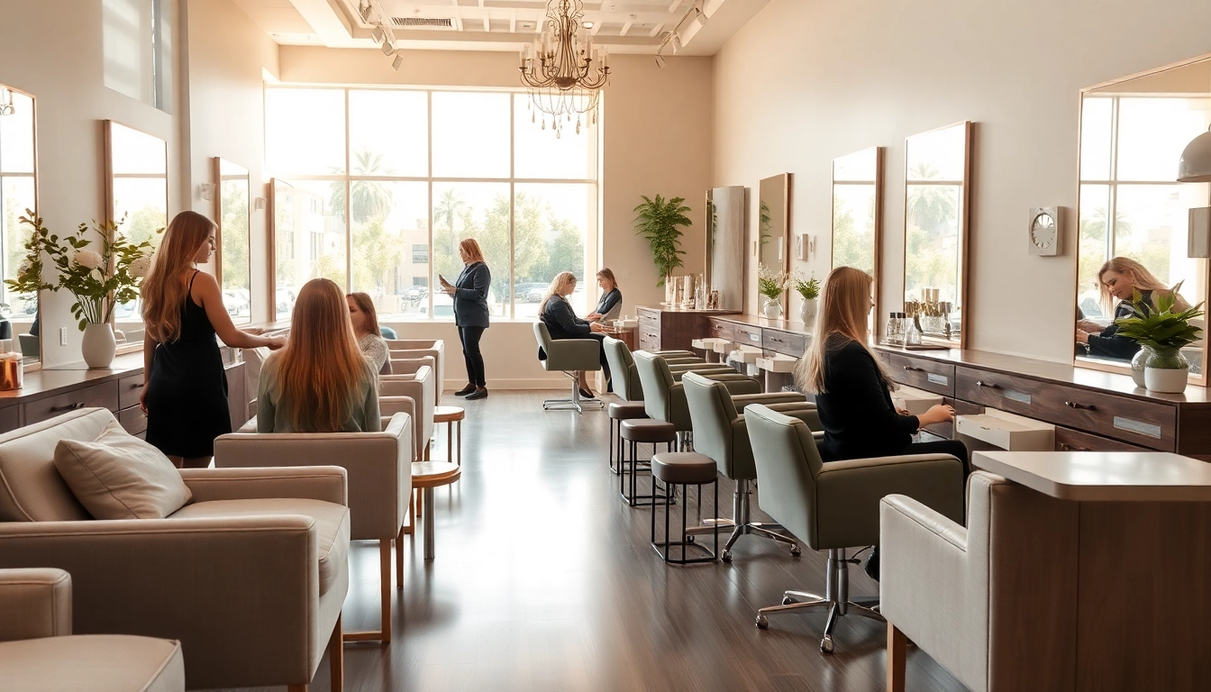 Transformative hairstyling at the best hair salon in San Diego with vibrant highlights and a relaxing atmosphere.