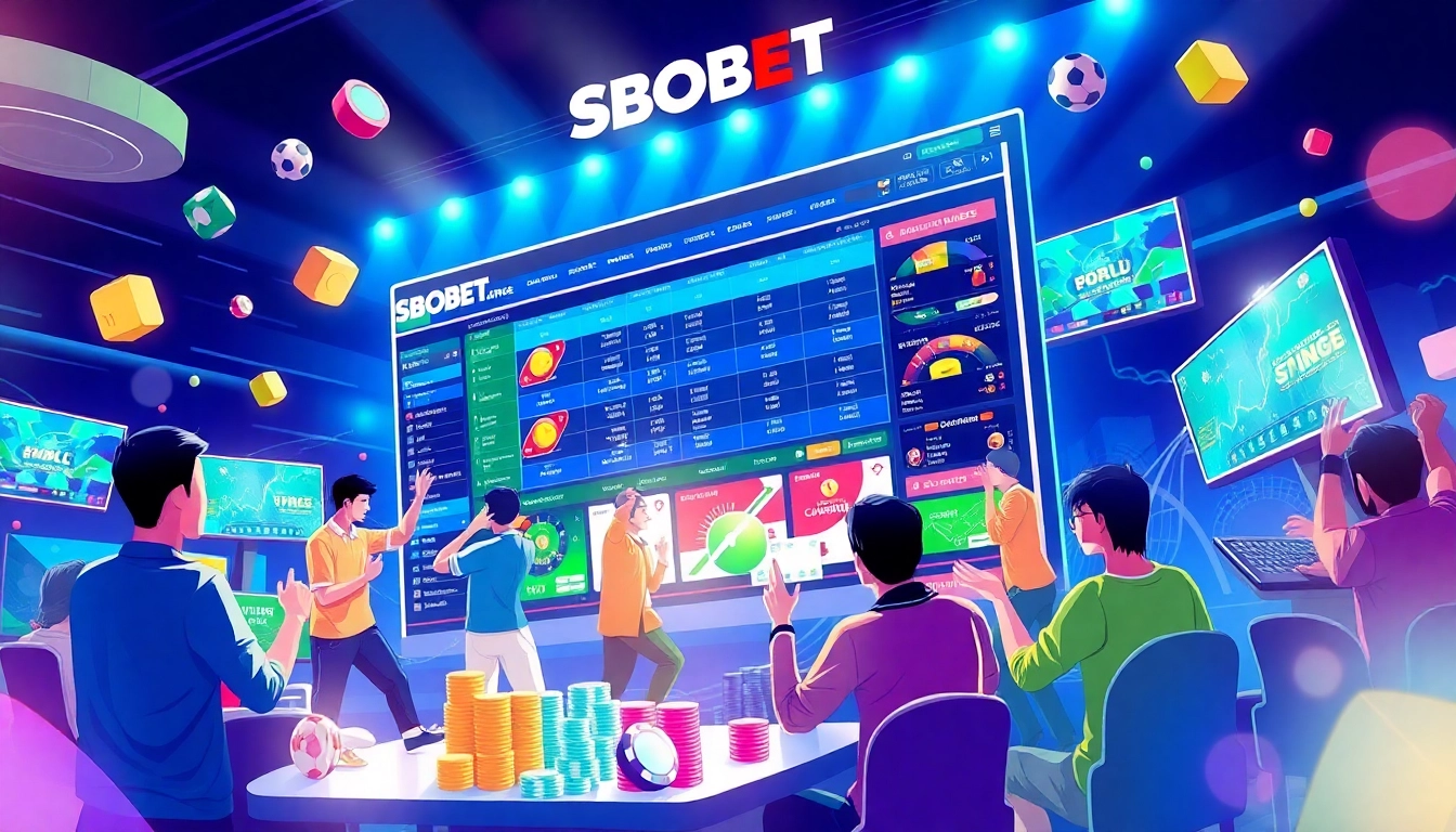 SBOBET.dance online gaming experience with vibrant interface and engaging players.