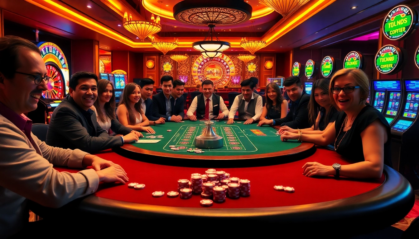 Experience high-stakes excitement at 8day.cn.com with vibrant casino tables and winning moments.