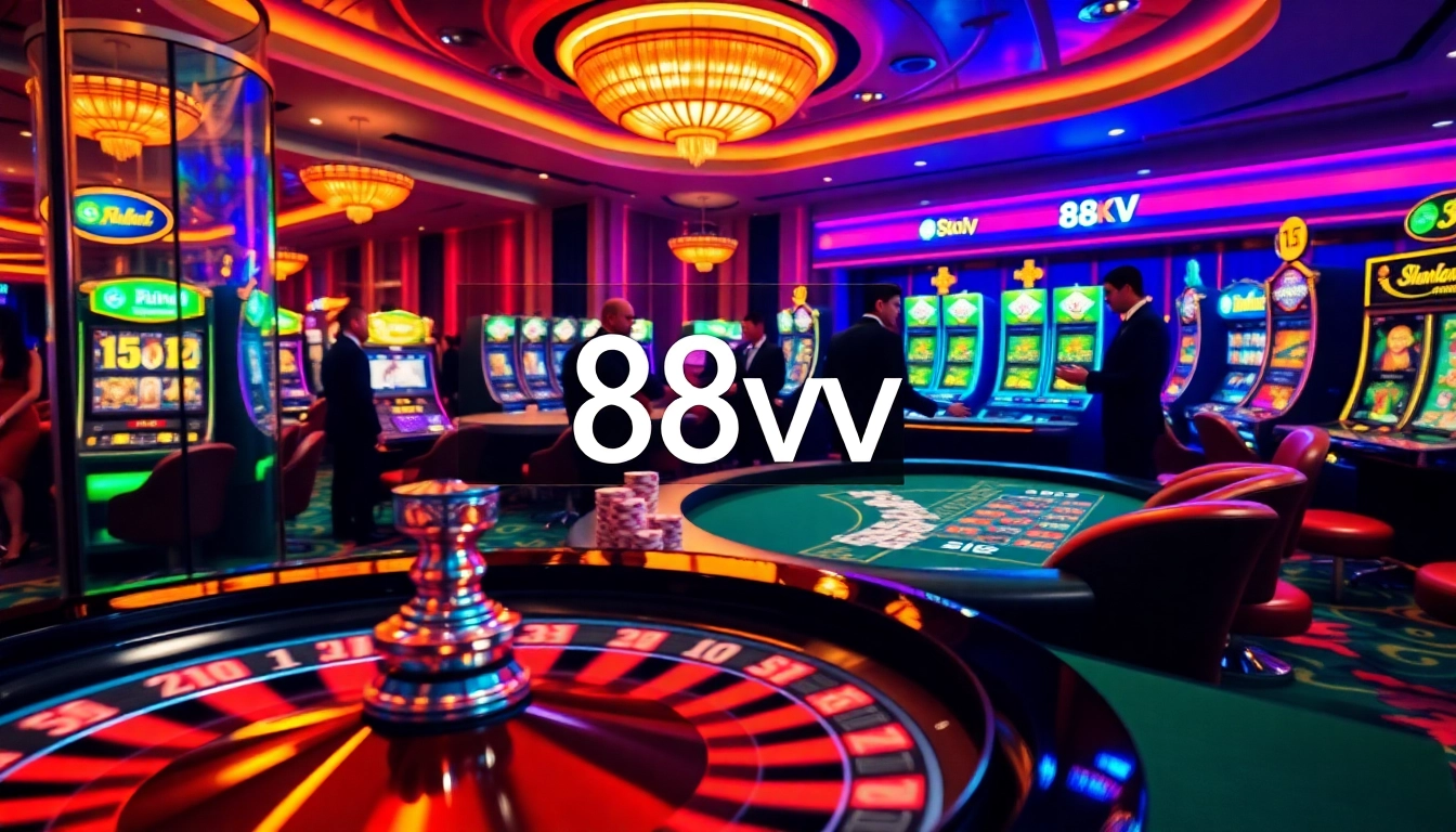 Experience thrilling moments at 88vv casino with vibrant games and engaging players.